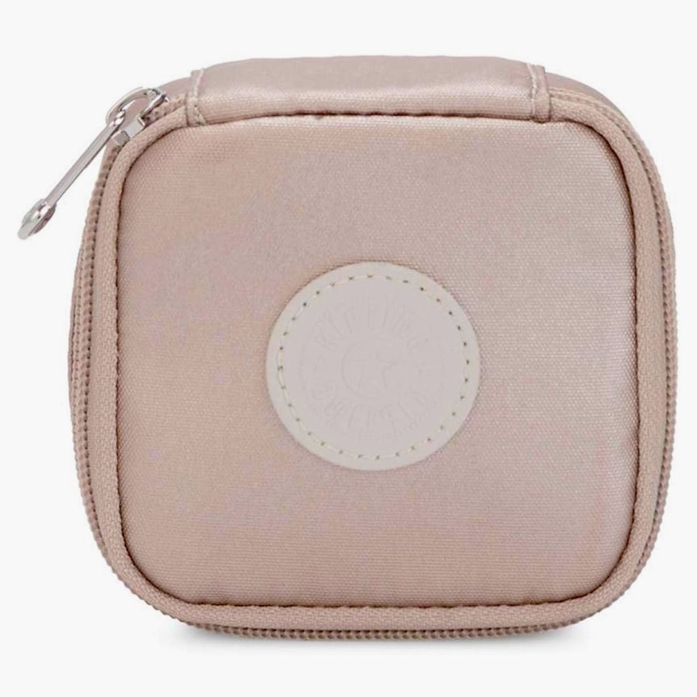 Kipling Joyful Jewelry Case - Metallic Rose Gold